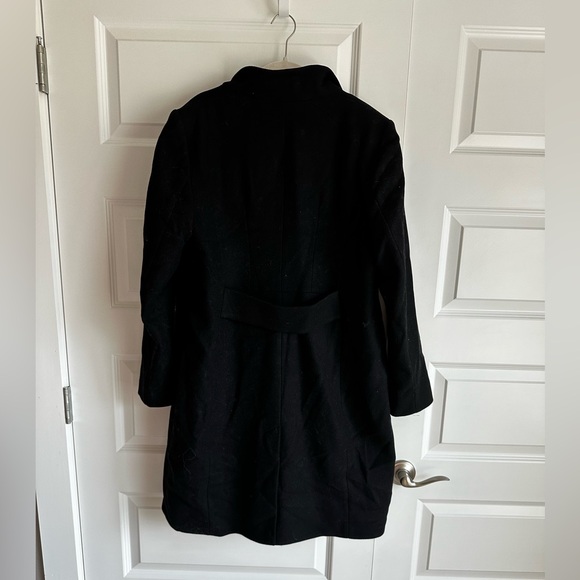 REISS Mia Wool Blend Mid Length Coat - Picture 11 of 13